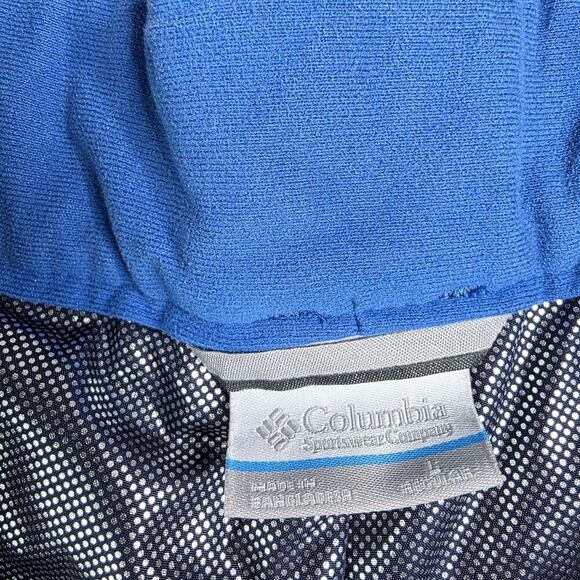 Columbia Snow Pants Blue Omni Heat Tech Insulated Thermal Ski Pants Size Large - Picture 4 of 12